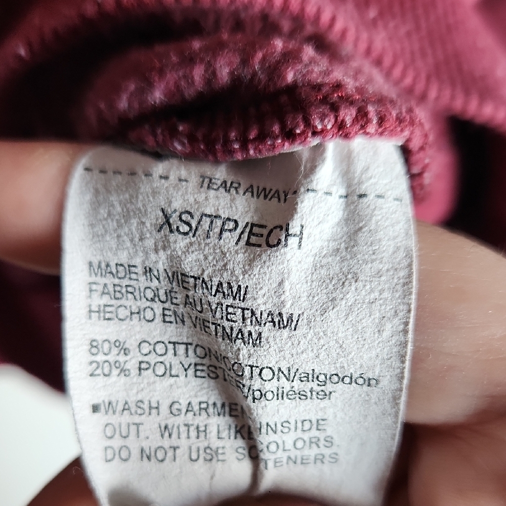 Under Armour Women's Maroon Freedom Hoodie XS - Picture 10 of 10